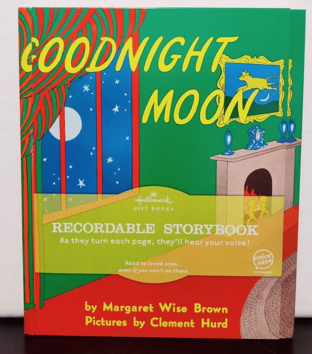 Vintage Goodnight Moon Hallmark Recordable Story Book for Kids- NEW